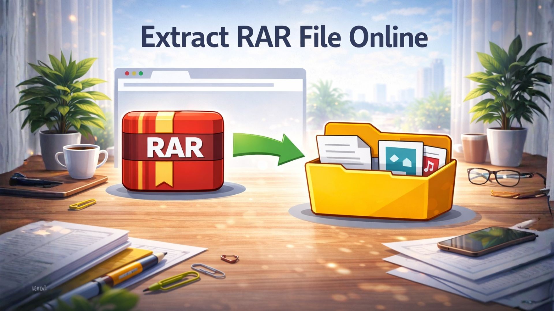 Comment ouvrir un fichier RAR sans WinRAR